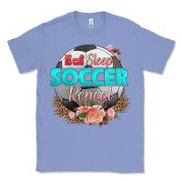 Colony Blue eat sleep soccer repeat Classic Tee - HRA Design Shop