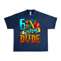 Navy 6th grade dude Urban Heavy Tee - texasbilliewilder