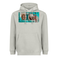 Moon Dust western turquoise gigi license plate Heavyweight Hoodie - BarkalooDesign