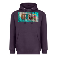 Plum western turquoise gigi license plate Heavyweight Hoodie - BarkalooDesign
