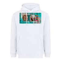 White western turquoise gigi license plate Heavyweight Hoodie - BarkalooDesign