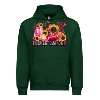 Forest Green tackle cancer Urban Hoodie - LillyAllenDesigns
