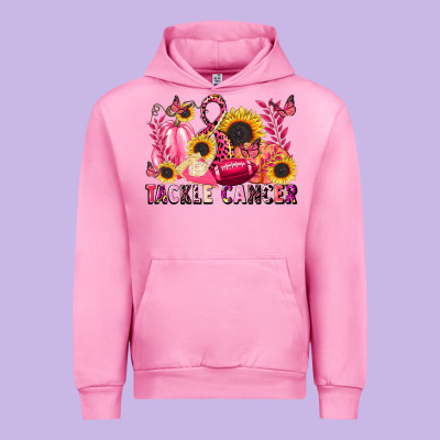 Tackle Cancer Urban Hoodie Designed By Lillyallendesigns