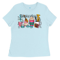 Baby Blue music teacher Ladies Tee - AdoDesignShop