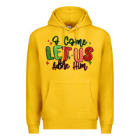 Lemon o come let us adore him christmas Premium Hoodie - MaliasSmallBusiness