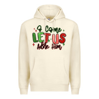 Sandshell o come let us adore him christmas Premium Hoodie - MaliasSmallBusiness