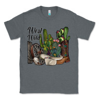 Charcoal Heather west wild Classic Tee - SublimationCraftShop