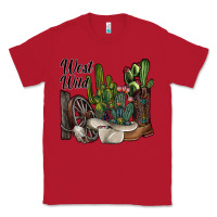 Red west wild Classic Tee - SublimationCraftShop