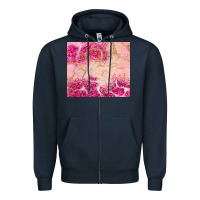 Navy pink glitter Zipper Hoodie - JahusDesignShop