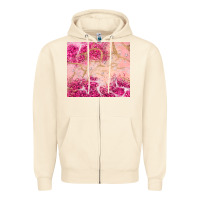 Sandshell pink glitter Zipper Hoodie - JahusDesignShop