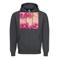Smoke pink glitter Zipper Hoodie - JahusDesignShop