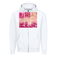 White pink glitter Zipper Hoodie - JahusDesignShop