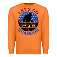 Carrot let's go brandon bigfoot Premium Sweatshirt - Jasminsmagicworld