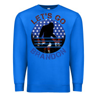 True Royal let's go brandon bigfoot Premium Sweatshirt - Jasminsmagicworld