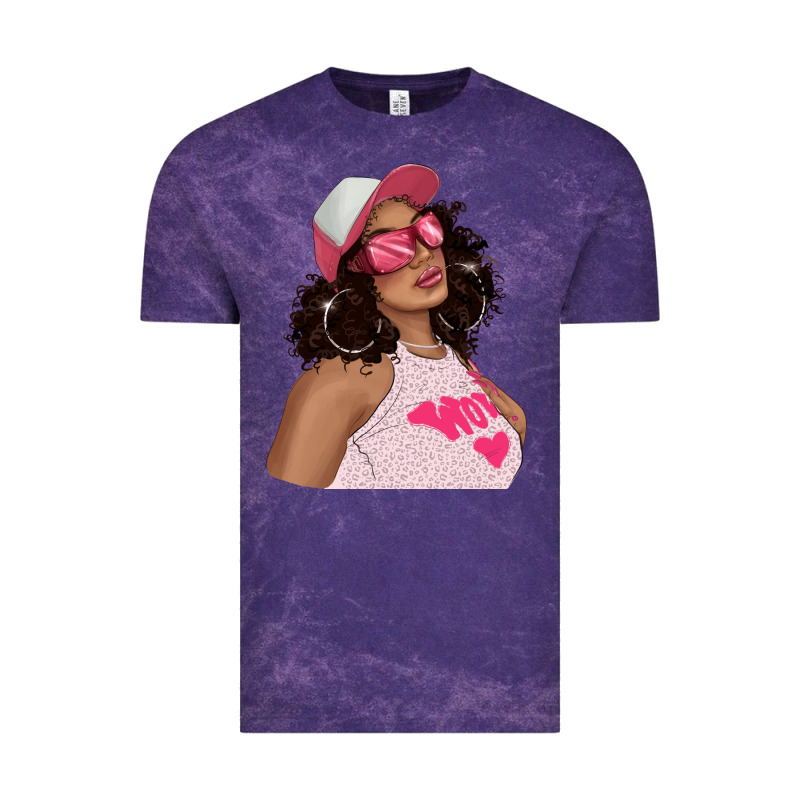 Pink Sunglasses Afro Black Girl Vintage Tee by texasbilliewilder | Teevron