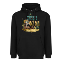 Black country mama Heavyweight Hoodie - NancyCooperArtShop