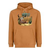 Meerkat country mama Heavyweight Hoodie - NancyCooperArtShop