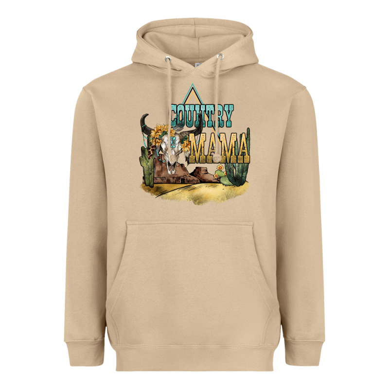 Country Mama Heavyweight Hoodie by NancyCooperArtShop | Teevron