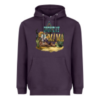 Plum country mama Heavyweight Hoodie - NancyCooperArtShop