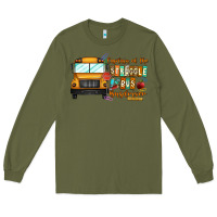 Army Green captain of struggle bus busdriver Long Sleeve Tee - CowhideDigitalArt