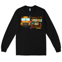 Black captain of struggle bus busdriver Long Sleeve Tee - CowhideDigitalArt
