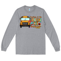 Heather Grey captain of struggle bus busdriver Long Sleeve Tee - CowhideDigitalArt