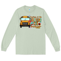 Matcha captain of struggle bus busdriver Long Sleeve Tee - CowhideDigitalArt