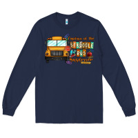 Navy captain of struggle bus busdriver Long Sleeve Tee - CowhideDigitalArt