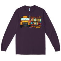 Plum captain of struggle bus busdriver Long Sleeve Tee - CowhideDigitalArt