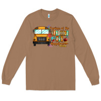 Toasted Coconut captain of struggle bus busdriver Long Sleeve Tee - CowhideDigitalArt