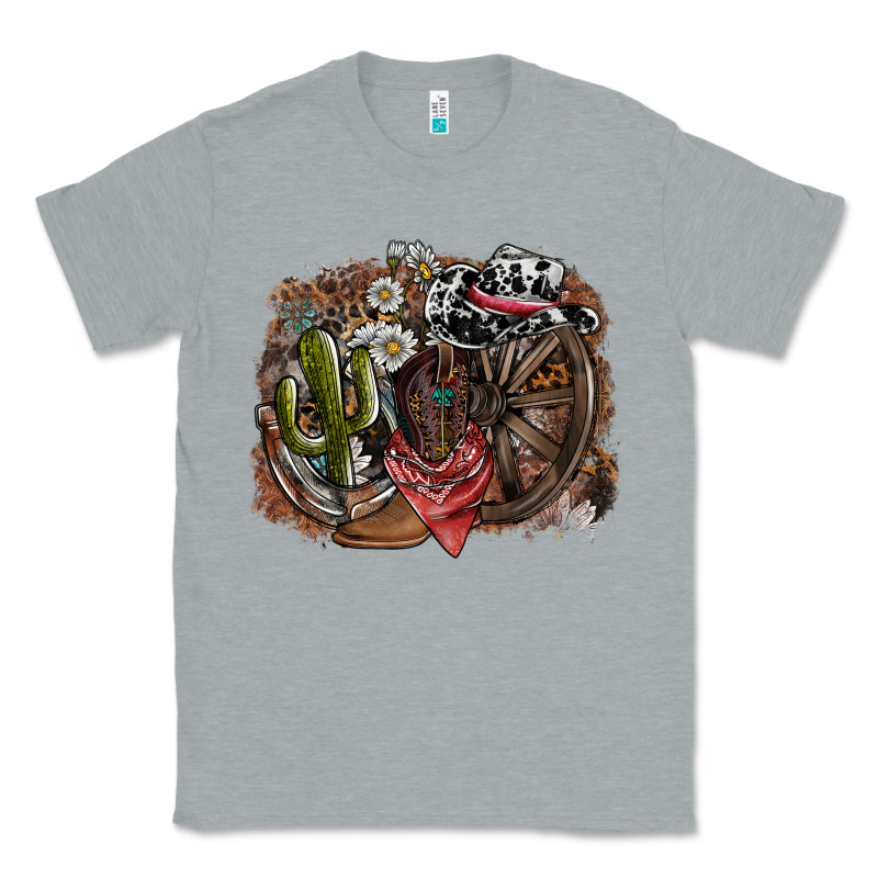 Western Classic Tee by SublimationCraftShop | Teevron