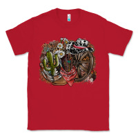 Red western Classic Tee - SublimationCraftShop