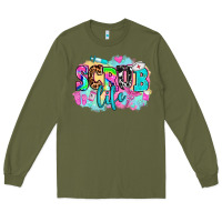 Army Green scrub life Long Sleeve Tee - AdoDesignShop