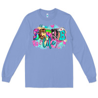 Colony Blue scrub life Long Sleeve Tee - AdoDesignShop