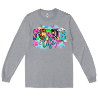 Heather Grey scrub life Long Sleeve Tee - AdoDesignShop