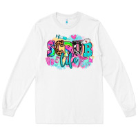 White scrub life Long Sleeve Tee - AdoDesignShop