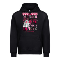 Black pink ghost breast cancer awareness Urban Hoodie - LillyAllenDesigns