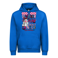 Cobalt pink ghost breast cancer awareness Urban Hoodie - LillyAllenDesigns
