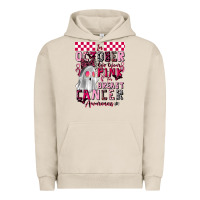 Pigment French Oak pink ghost breast cancer awareness Urban Hoodie - LillyAllenDesigns
