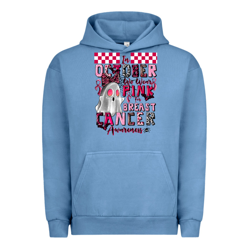 Pink Ghost Breast Cancer Awareness Urban Hoodie by LillyAllenDesigns | Teevron