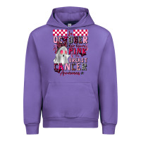 Tulip pink ghost breast cancer awareness Urban Hoodie - LillyAllenDesigns