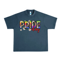 Midnight Navy pride day Urban Heavy Tee - Zillion Design Studio