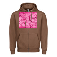 Chestnut pink glitter Zipper Hoodie - JahusDesignShop
