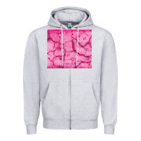 Heather Grey pink glitter Zipper Hoodie - JahusDesignShop