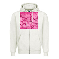 Oatmeal Heather pink glitter Zipper Hoodie - JahusDesignShop