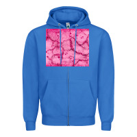 True Royal pink glitter Zipper Hoodie - JahusDesignShop