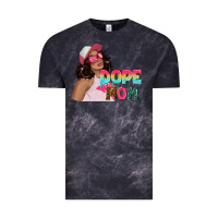 Cloud Black pink sunglasses afro black girl dope mom Vintage Tee - texasbilliewilder