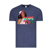 Vintage Denim pink sunglasses afro black girl dope mom Vintage Tee - texasbilliewilder