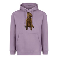 Lavender chesapeake bay retriever Heavyweight Hoodie - LillyAllenDesigns