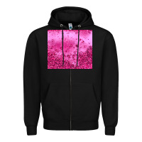 Black pink glitter Zipper Hoodie - JahusDesignShop